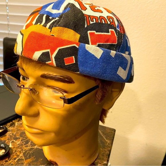 Fashion Style Men’s Multicolor Canvas Hat Size One - Picture 1 of 12